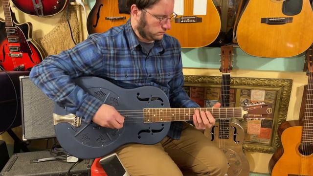2000 National Delphi resonator guitar смотреть онлайн