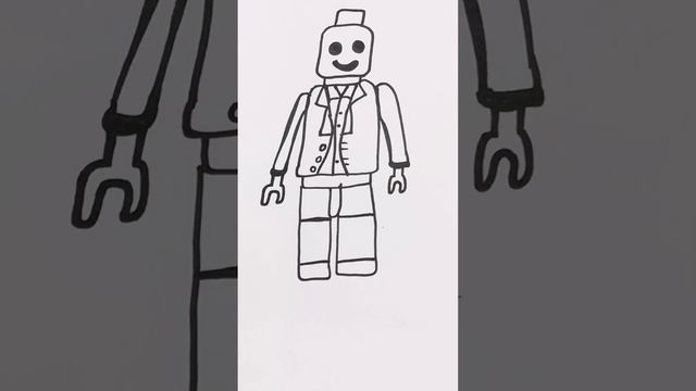 Lego man #drawing #drawingtutorial #lego #legos #legomovie смотреть онлайн