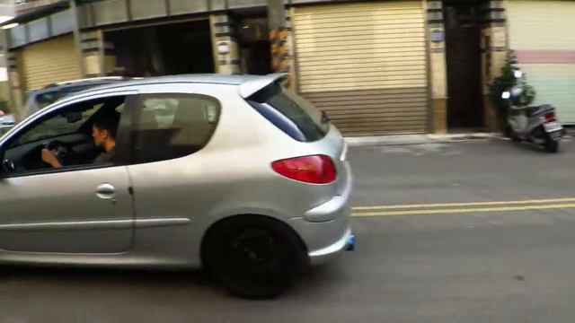Peugeot 206RC misfire смотреть онлайн
