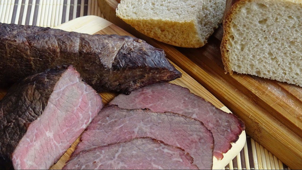 Как коптить мясо в домашних условиях. Мраморная говядина варёно-копчёная. смотреть онлайн