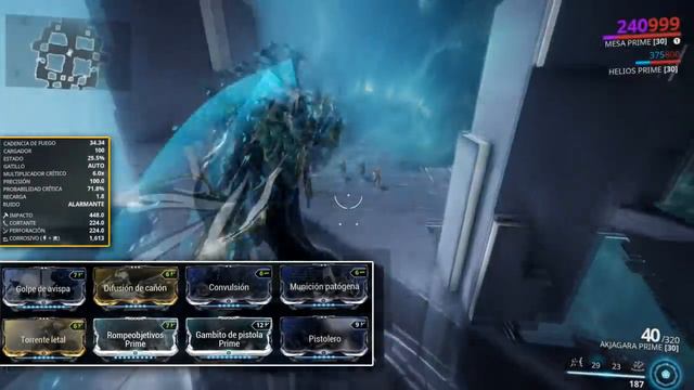 Warframe - Build Mesa Prime 3 Formas - Pacificadora, Control y Tanque смотреть онлайн