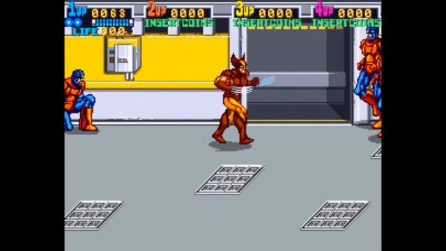 MAME Emulator 0.156 | X-Men [1080p] | Arcade смотреть онлайн