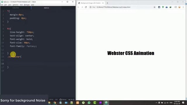 CSS Background Image with Gradient overlay | Quick Tutorial | Webster смотреть онлайн