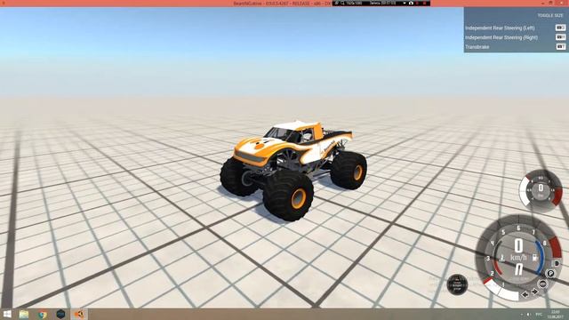 Обзор мода в BeamNG Drive !!Monster Truck !!!!))) смотреть онлайн