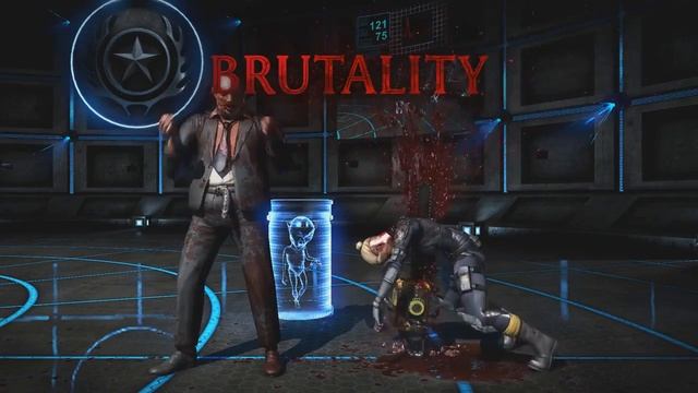 Мортал Комбат 9 Все бруталити, фаталити Кожаное лицо смотреть онлайн