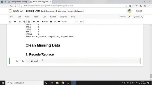 07 Handing missing values using Pandas смотреть онлайн