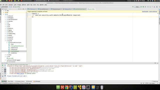 Урок Java 212: Security Manager аунтентификация пользователя смотреть онлайн