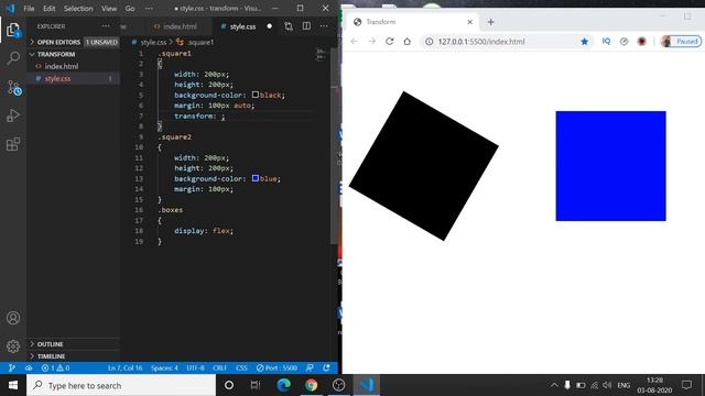 CSS Transitions | CSS Transform Property | CSS Animations | Hindi смотреть онлайн