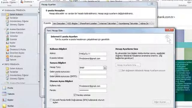 Outlook Gmail Kurulumu IMAP смотреть онлайн