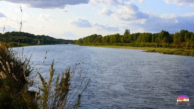 Красивая Река Летом, Звуки Воды и Звуки Природы для Релаксации | Красивая Природа для Души смотреть онлайн