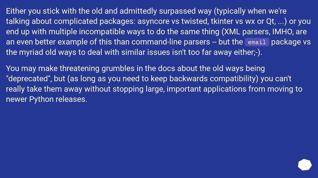 Why use argparse rather than optparse? смотреть онлайн
