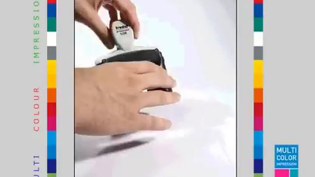 Trodat Rubber Stamp Multi Colour Impression смотреть онлайн