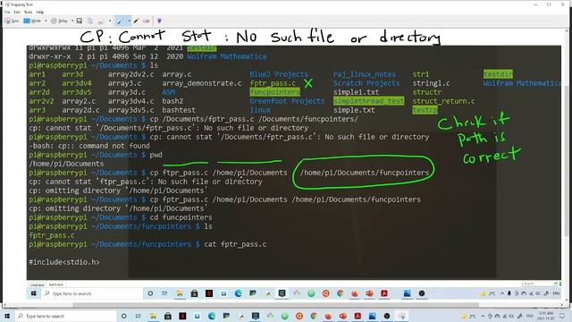 copy file issue - cp : cannot stat : no such file or directory смотреть онлайн