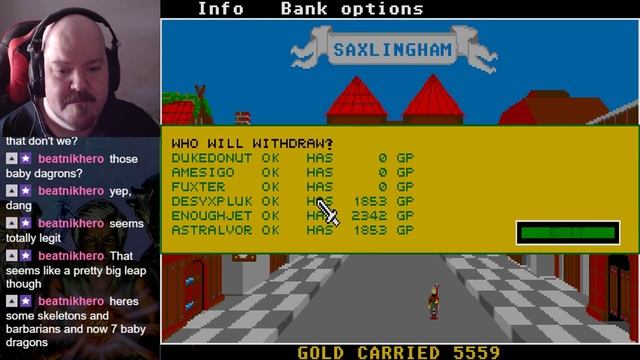 Phantasie II (AtariST) - Session 1 смотреть онлайн