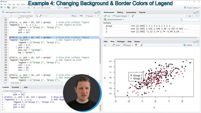 Add Legend to Plot in Base R (8 Examples) | Change Position, Color, Size, Shape of Point & Line Typ смотреть онлайн