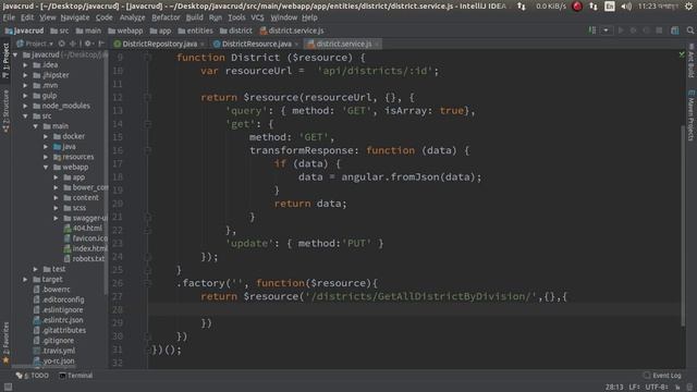 Jhipster Tutorial 8 |Java CRUD Application | Custom Service Part 1 | EDIT DELETE UPDATE смотреть онлайн