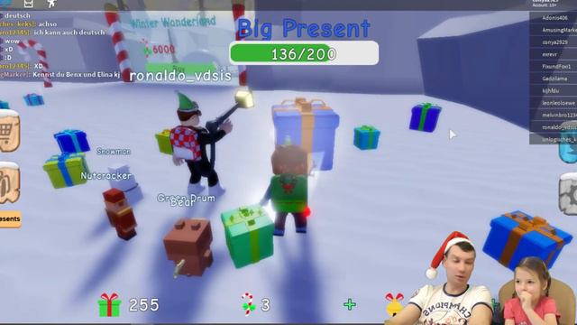 СИМУЛЯТОР ПОДАРКОВ в ROBLOX!!! Соня и Папа ПОМОГАЮТ САНТА КЛАУСУ на Новый Год!!! смотреть онлайн
