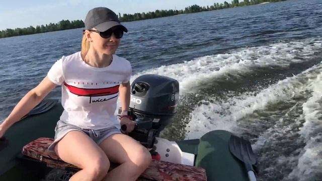 Yamaha 40 vs Honda 50 \\ выходные покатушки смотреть онлайн