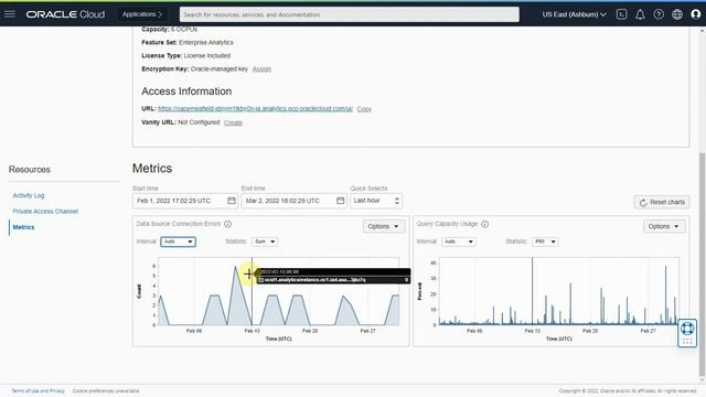Oracle Analytics System Metrics Feature смотреть онлайн