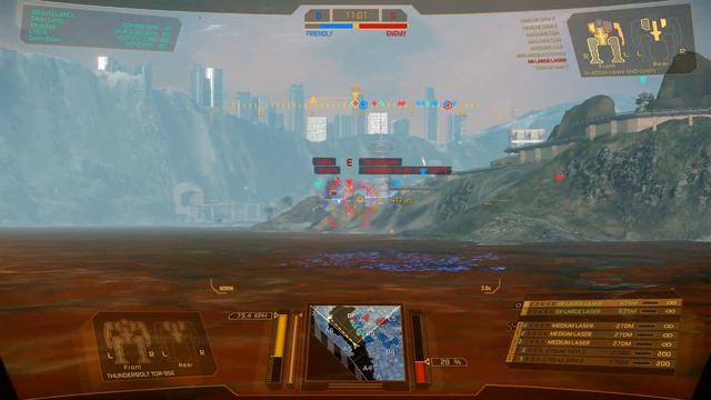 Thunderbolt TDR-9SE Phoenix Battlemech смотреть онлайн