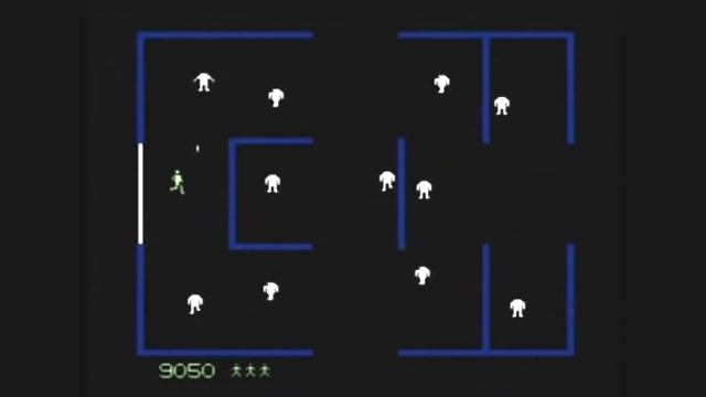 Berzerk arcade game (15k,old version) смотреть онлайн