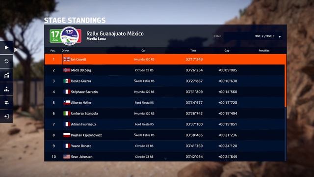 WRC 9 - Rally Mexico (Media Luna) Hyundai I20 R5 - Xbox Series X