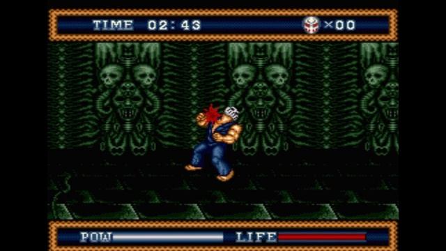 Sega Mega Drive 2 (Smd) 16-bit Splatterhouse 3 Stage 5
