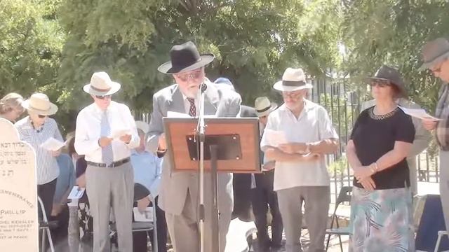 Jewish Memorial Cemetery Rededication