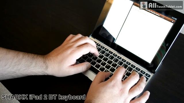Sharkk Mobile Aluminum Bluetooth keyboard for iPad 2 review смотреть онлайн