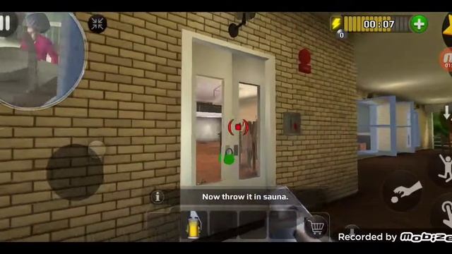 Scary teacher 3D - game play walkthrough part 13 Stinky sauna смотреть онлайн