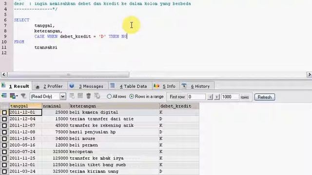 SQL - Case When смотреть онлайн