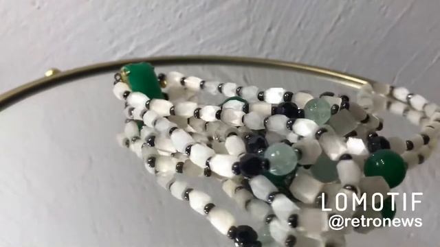 СТАРИННЫЕ БУСЫ САТИНОВОЕ СТЕКЛО смотреть онлайн