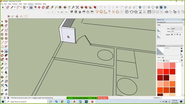 import dwg into sketchup make 2020 || autocad to sketchup || 3D MODEL смотреть онлайн