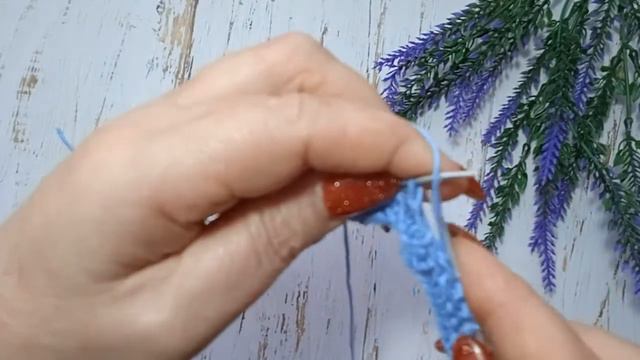 Супер нежный ажурный узор. смотреть онлайн