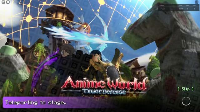 Anime World Tower Defense (Grinding For Yuta & Meta Units) смотреть онлайн