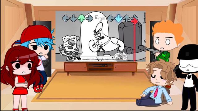 The Lost SpongeBob Animatic DEMO + References || Fnf React To Spongebob Parodies (Part 1) смотреть онлайн