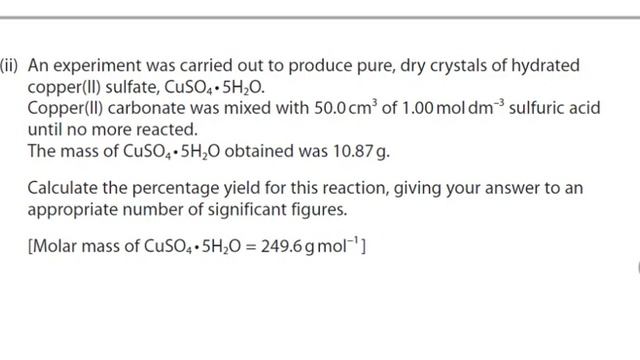 Edexcel IAL Chemistry WCH11 Jan 2022 Paper 01 | Fully Solved смотреть онлайн