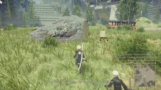 Nier:Automata BLIND (Silent Let's Play) #3- Side-quests and Sh*t смотреть онлайн