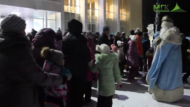 Открытие ледяного городка в Качканаре (с Новым 2019 годом!) смотреть онлайн