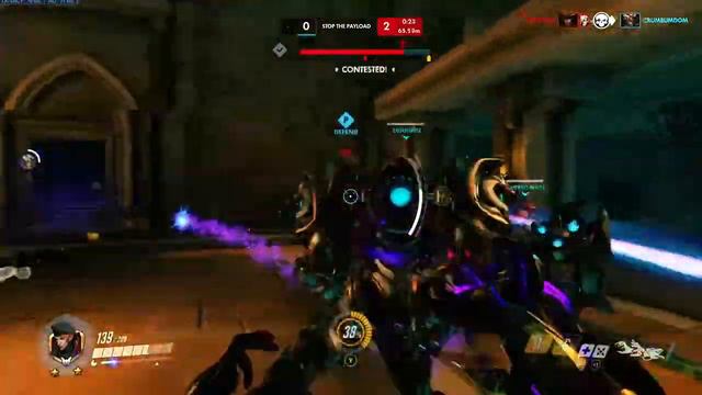 Overwatch XBOX ONE - Competitive Pink Mercy & Zenyatta & Moira On Blizzard World - Season 25 смотреть онлайн