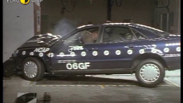 Euro NCAP | Audi A4 | 1997 | Crash test смотреть онлайн
