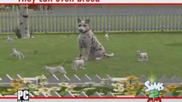 The Sims™ 2 Pets Official Trailer смотреть онлайн