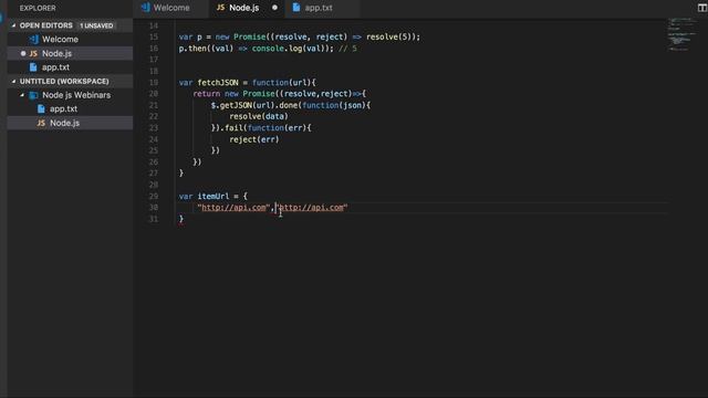 Node js Question on promises #03 смотреть онлайн