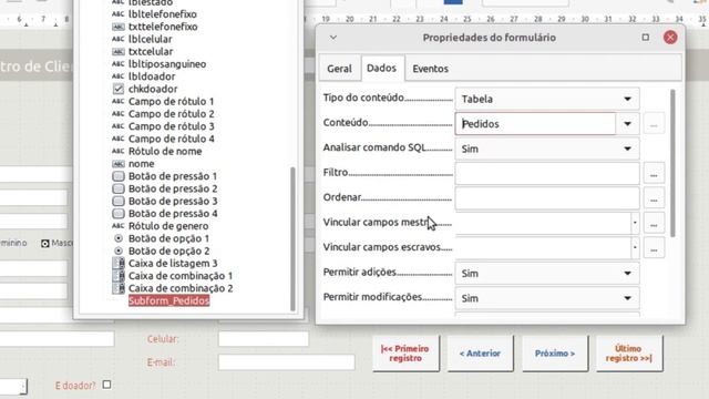 Subformulários - parte 2 | LibreOffice Base 23 смотреть онлайн