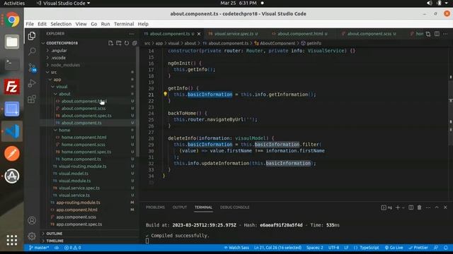 Angular 13 Getter Setter cache storage By using service смотреть онлайн