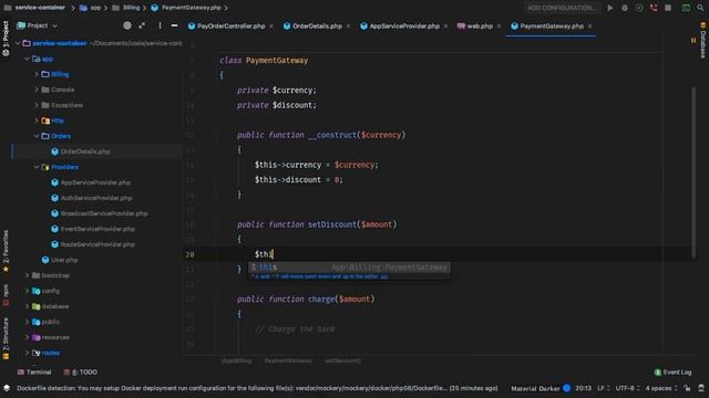 Laravel 6 Advanced - e1 - Service Container смотреть онлайн