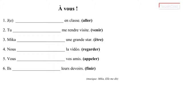 Conjugaison française: Le futur simple смотреть онлайн