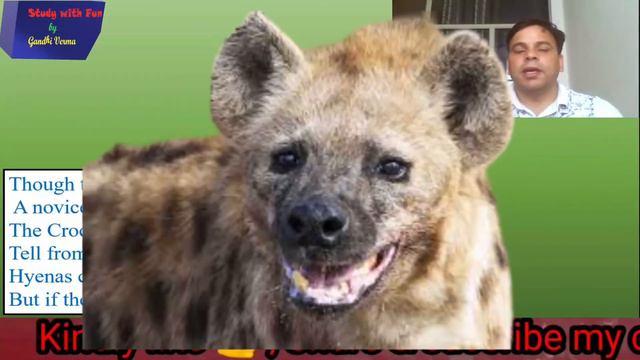 Poem How to Tell Wild Animals Part - 3 in Hindi with a no. of pictures, смотреть онлайн