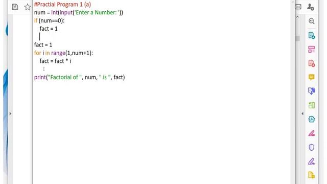 TN +2 CS Practical Program-1 (Factorial value, Sum of series) смотреть онлайн