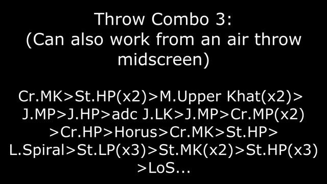 Skullgirls Encore: Eliza Throw Combos (Part 2) смотреть онлайн